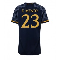 Camisa de Futebol Real Madrid Ferland Mendy #23 Equipamento Secundário Mulheres 2023-24 Manga Curta
